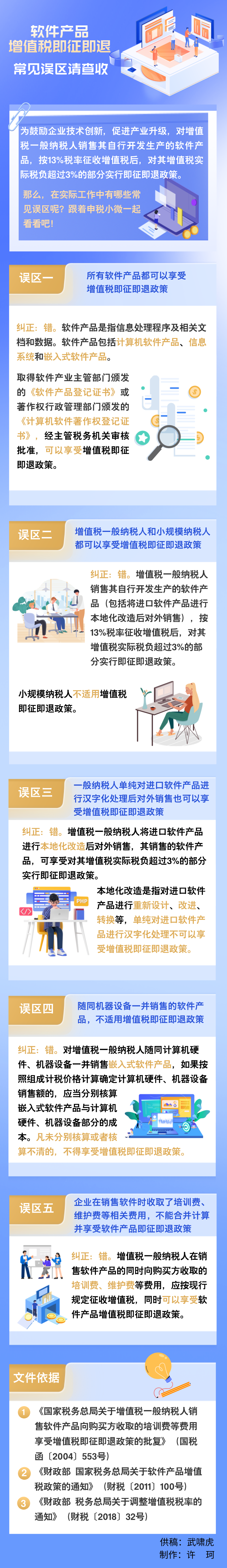 软件产品增值税即征即退常见误区请查收